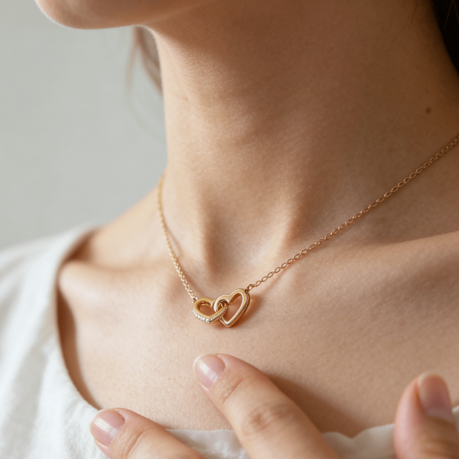 Meideya Heart to Heart Necklace