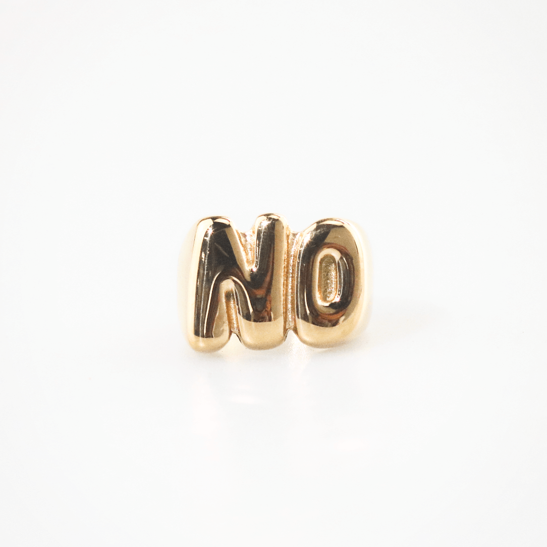gold ring chunky