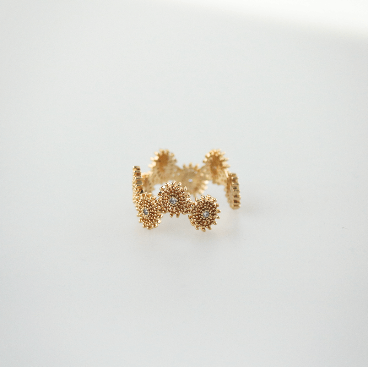 sunburst ring