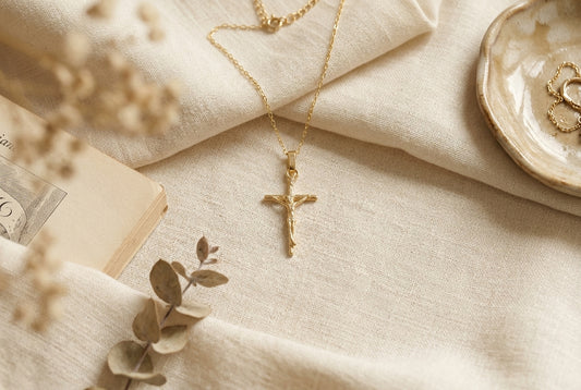 Crucifix Necklace for Men in Stainless Steel: Material, Fit, and Care