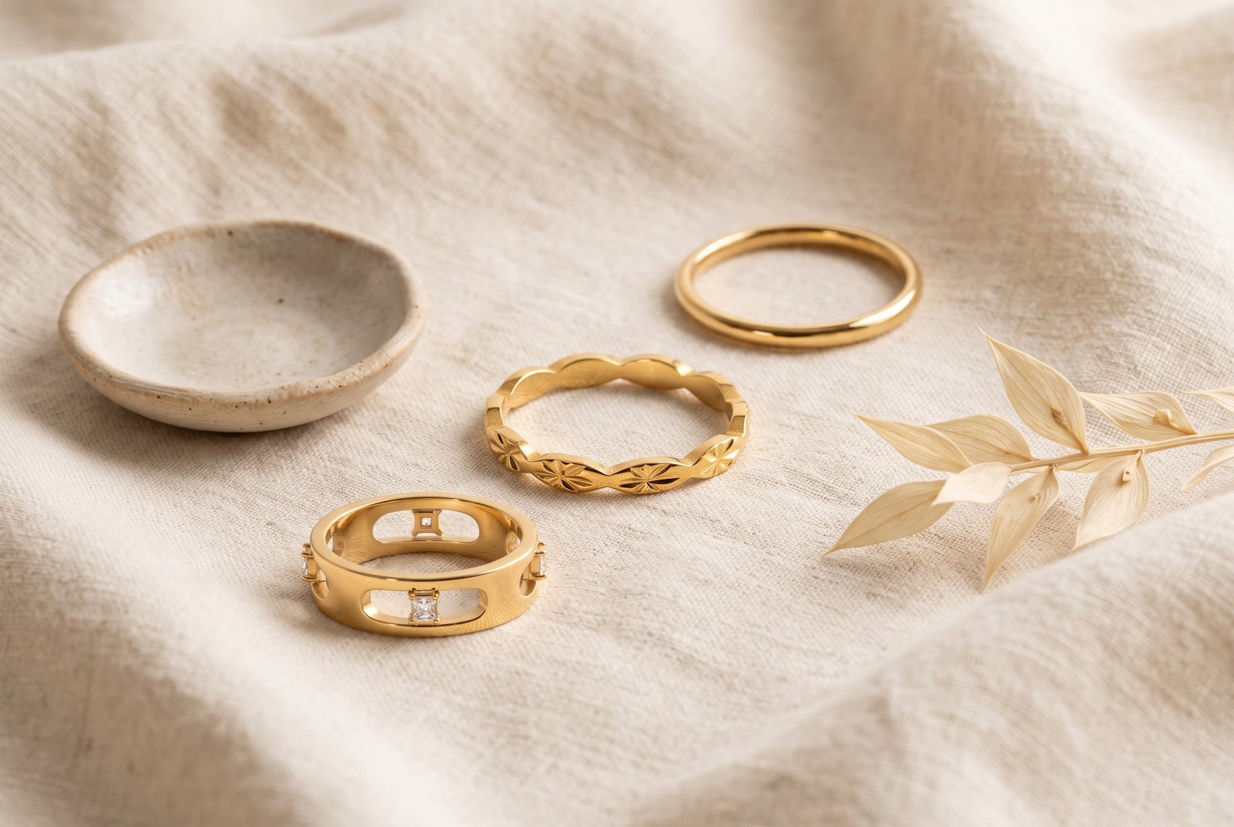How to Stack Rings: Anchor, Texture, Scale and Negative Space