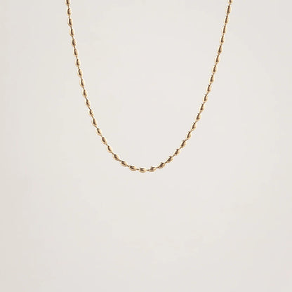 2mm Rice Bead Necklace
