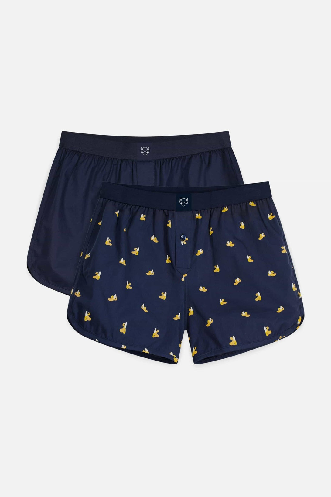 2x Navy Shorts - Stylr