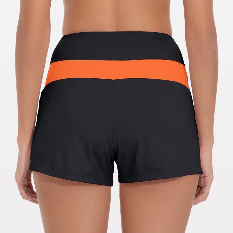 3" Wide Waistband Quick Dry Swim Shorts - Stylr