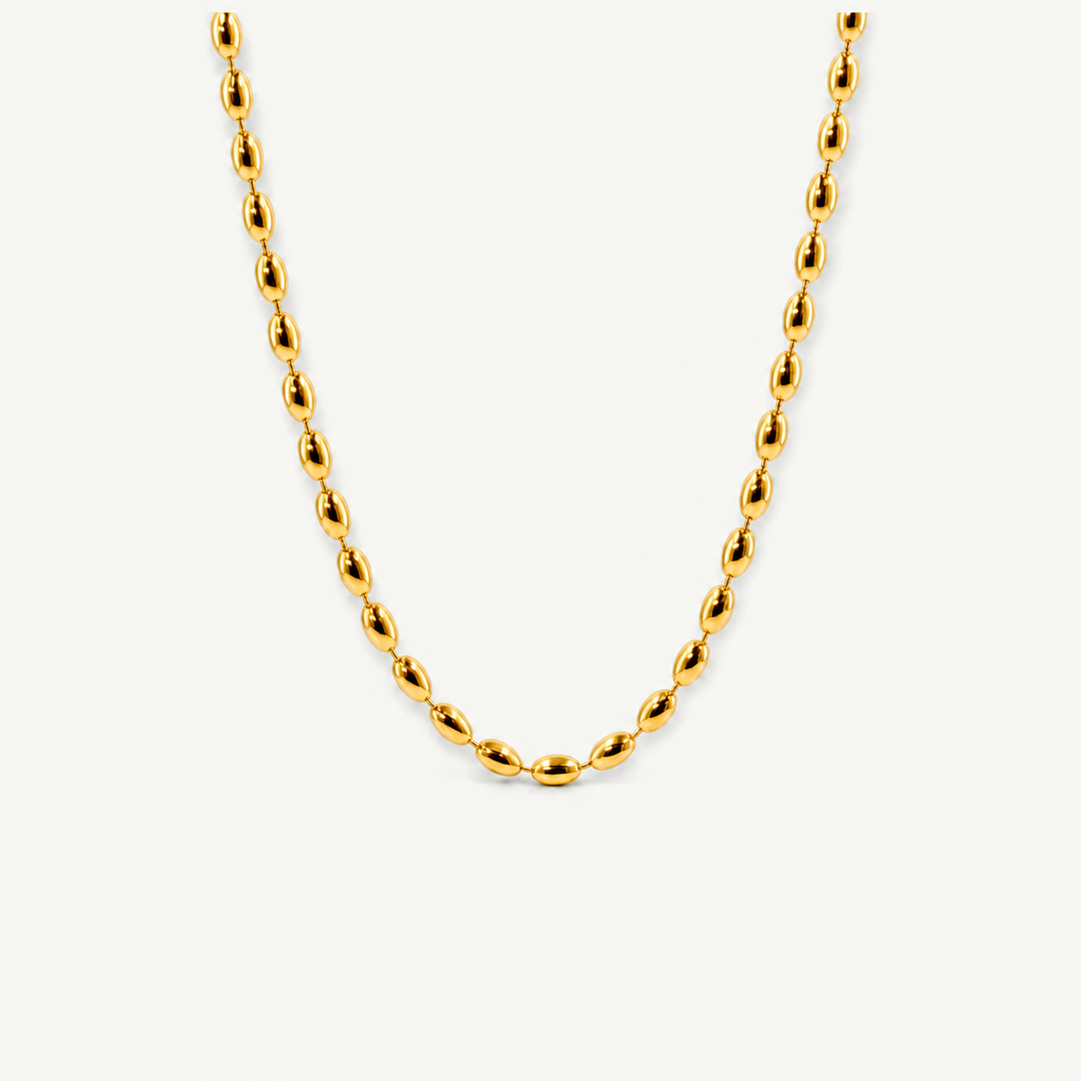 Dainty Rice Bead Necklace