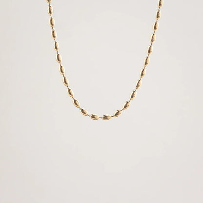 4mm Rice Bead Necklace