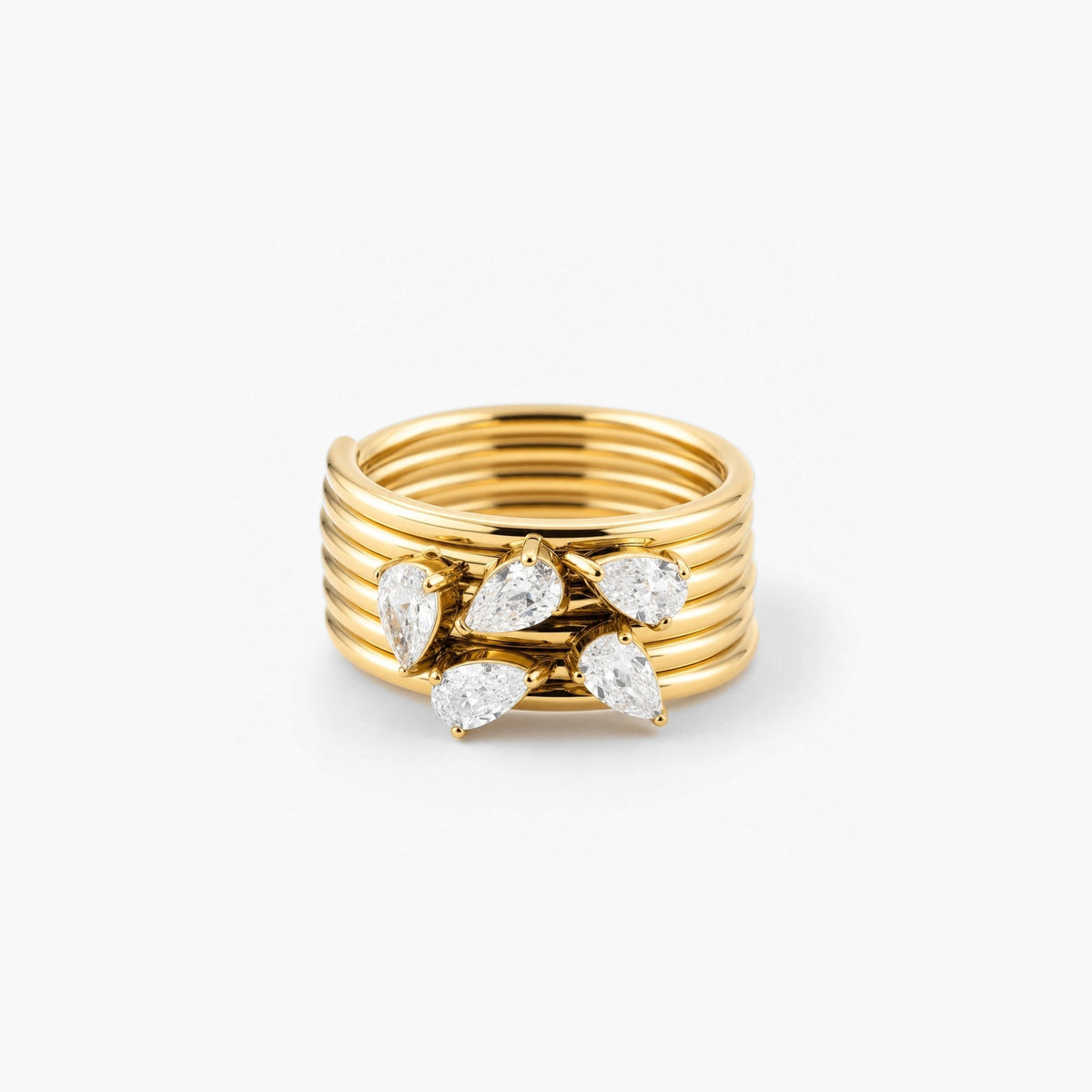 Pear Cluster Ring