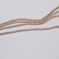 Gold Plated Cubic Zirconia Tennis Necklace