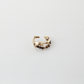 Aria Tigers Eye Beaded Ring – Waterproof 18k Gold Plated