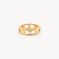 Astra Eternity Ring - Waterproof 18k Gold Plated Stainless Steel Stacking Ring