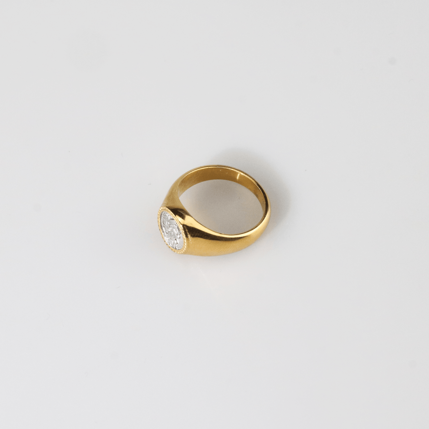 Athena Coin Signet -Ring