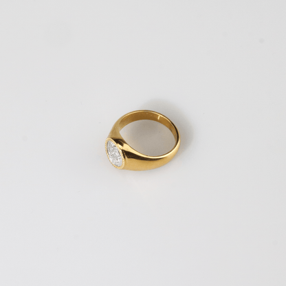 Athena Coin Signet -Ring