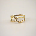 Waterproof 18k Gold Plated Stainless Steel Belen Ring