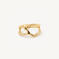 Belen Ring — Waterproof 18k Gold Plated Stainless Steel