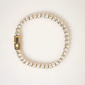 Meideya Jewelry Tennis Bracelet in gold , waterproof and tarnish free