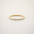 Gold bangle bracelet