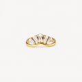 Cluster Sparkling Ring - Waterproof Dainty Vintage Style