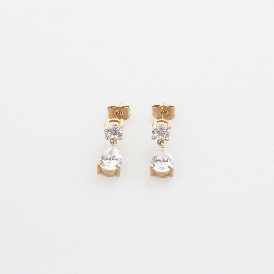 Cubic Zirconia  Drop Earrings