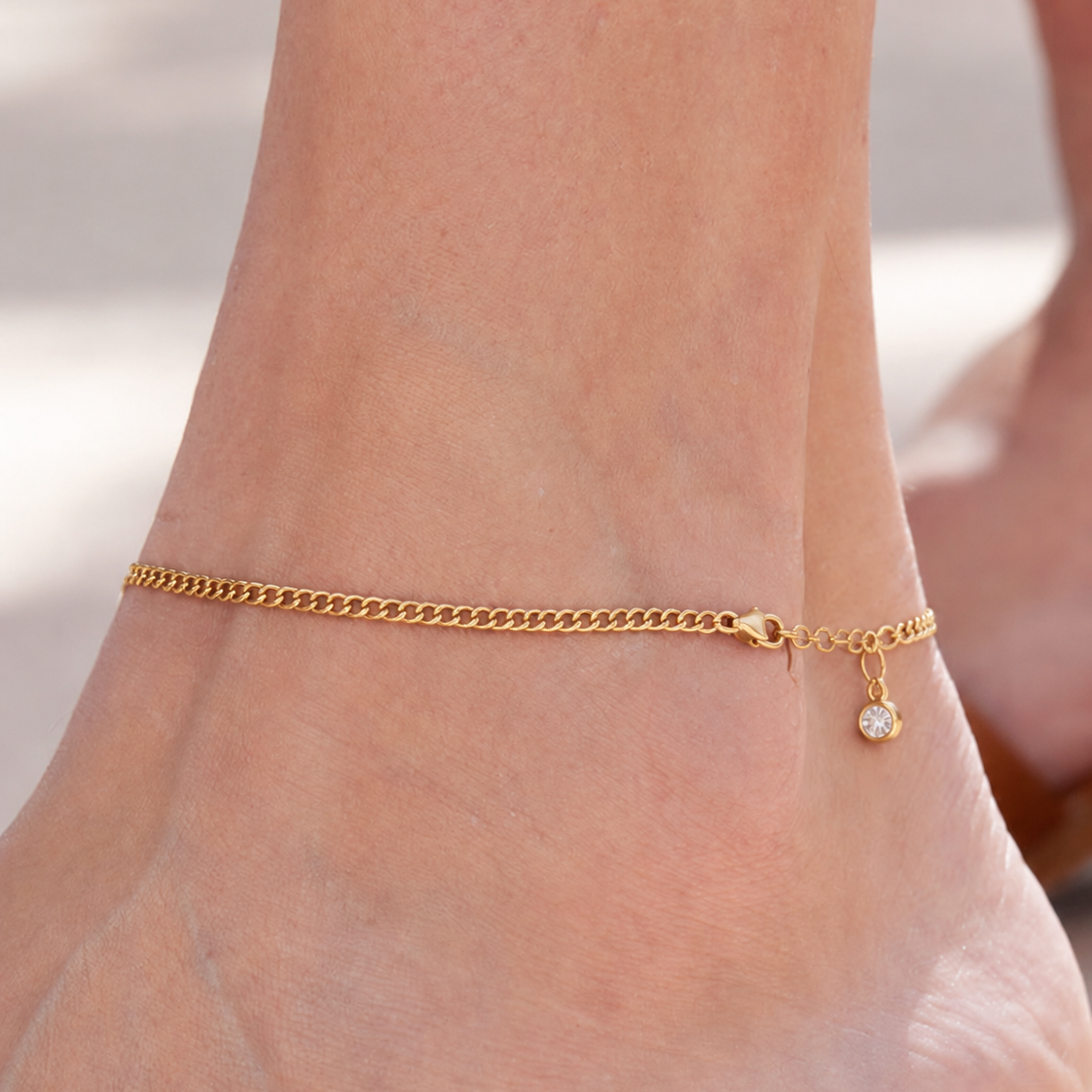 Curb Chain Anklet