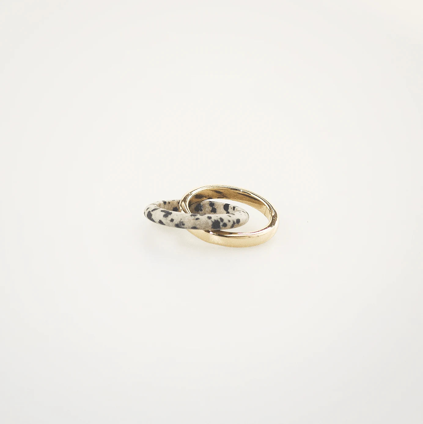 Dalmatian-Double Band Ring