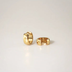 Meideya Jewelry Hammered Small Hoops
