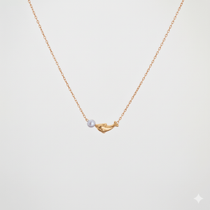 Meideya jewelry Dolphin's Kiss Necklace