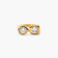 Duality Glow Ring – Waterproof Gold Plated Ring