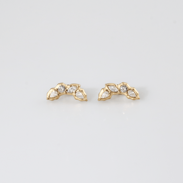 18k Gold Plated Waterproof Stud Earrings - Stylr