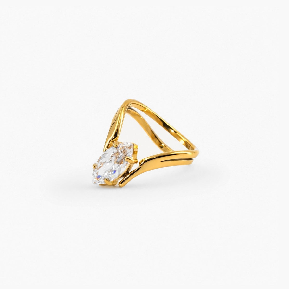 Embrace Marquise Ring