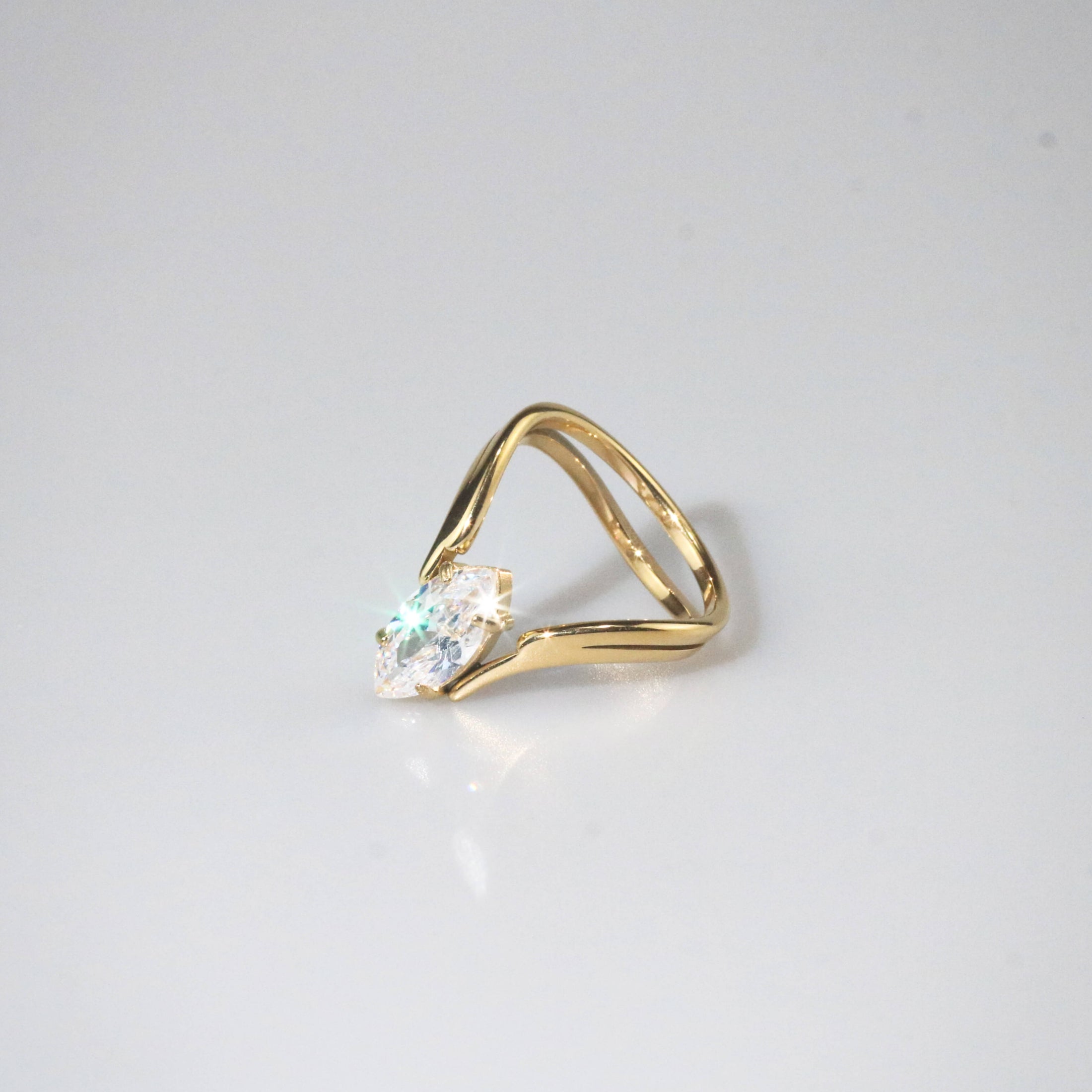 Embrace Marquise Ring