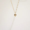 Encrust Heart Necklace 