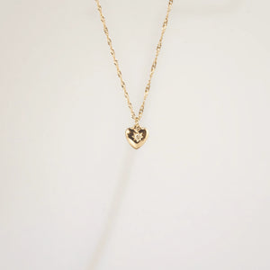Encrust Heart Necklace 