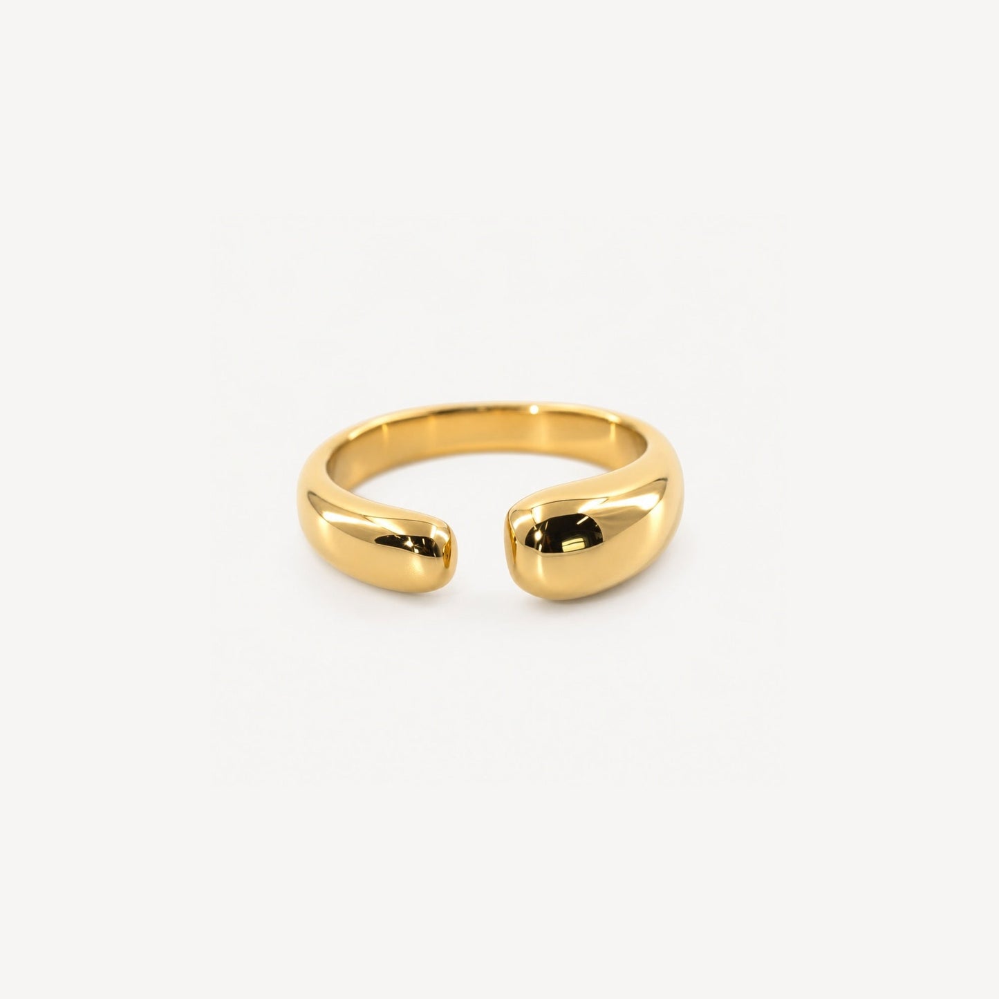 Gold Open Band Ring