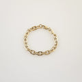 Gold Paperclip Chain Bracelet