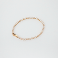 Classic Tennis Bracelet - 2mm Gold CZ Chain