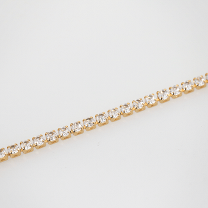 gold tennis chain
