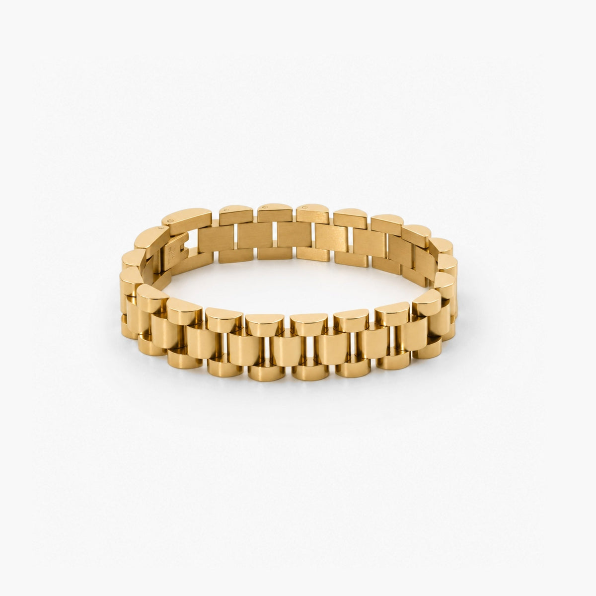 Gold Watch Strap Bracelet