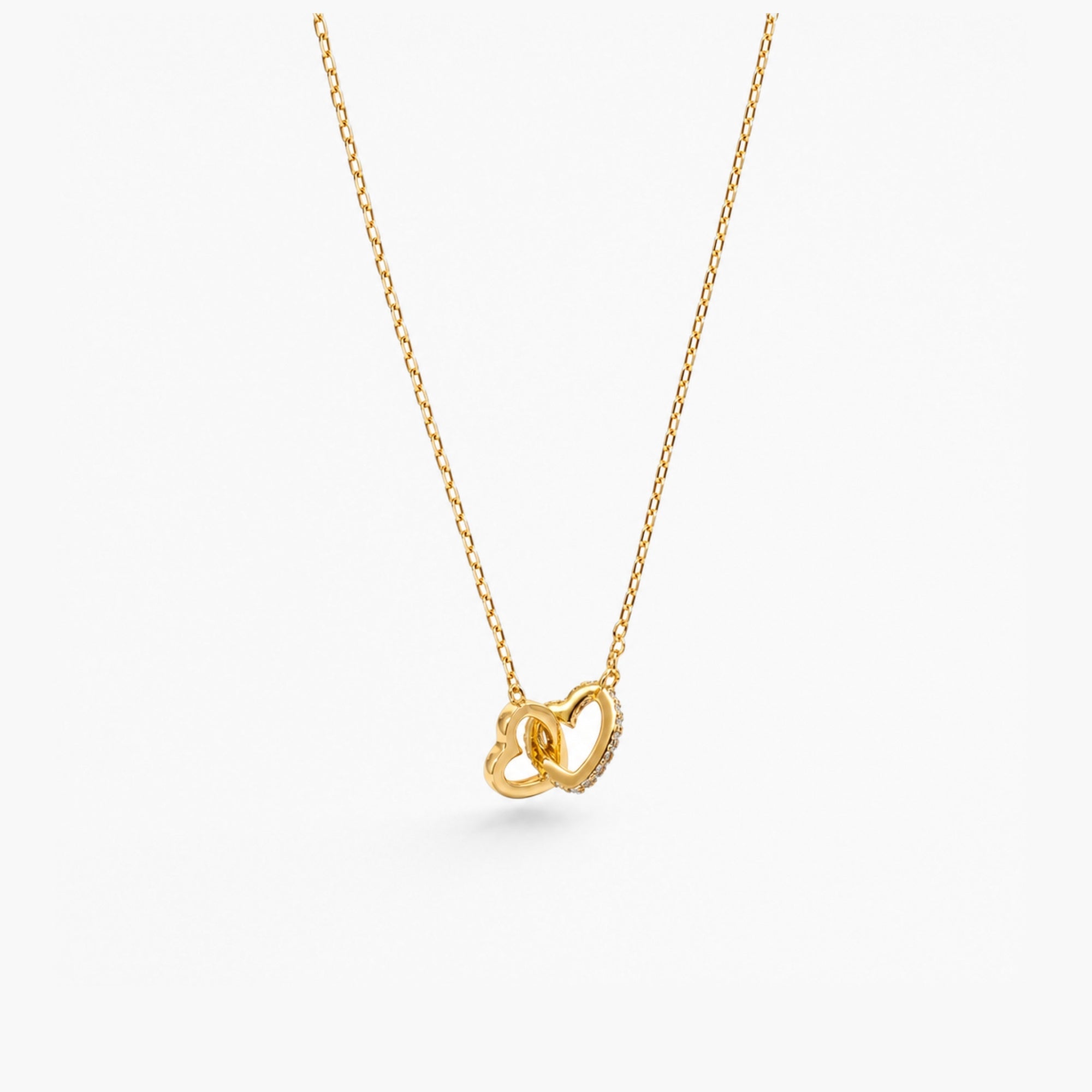 Heart to heart necklace