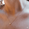 Hexa Spark Necklace – Waterproof Gold Pendant
