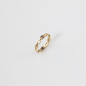 Hollow Out Stackable Band Ring-2