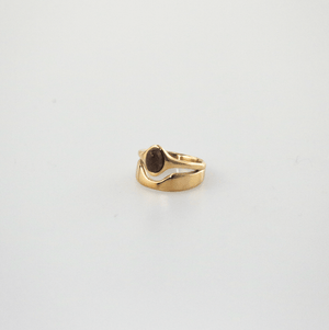 tigers eye ring