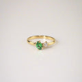 Waterproof Tarnish-Free Emerald Sparkle Ring - Stylr