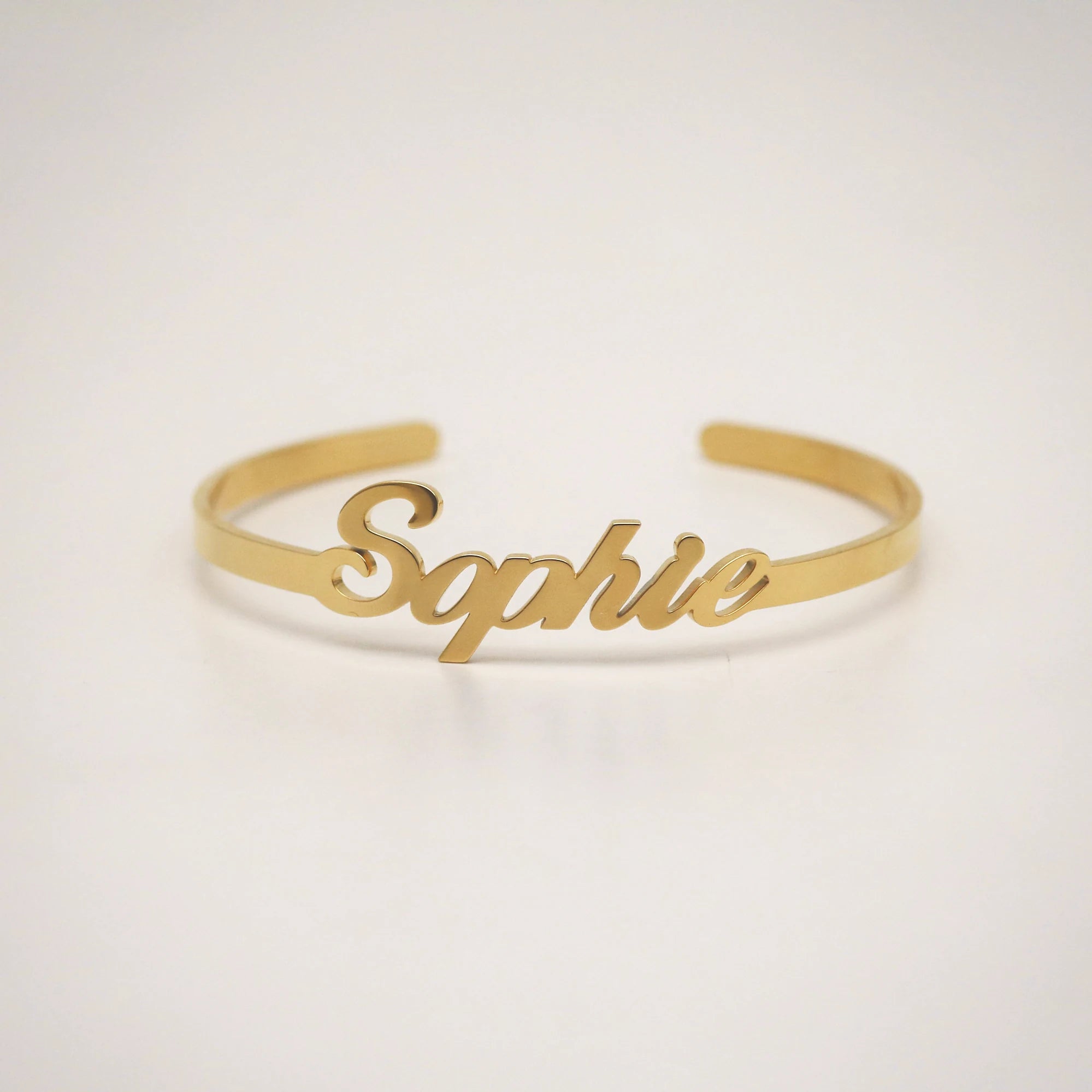 personalized name cuff bracelet