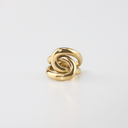 Interwoven Chunky Ring