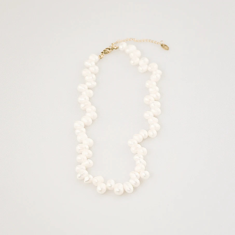 Irregular Baroque Pearl Necklace