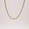 Meideya Jewelry - Gold rope necklace