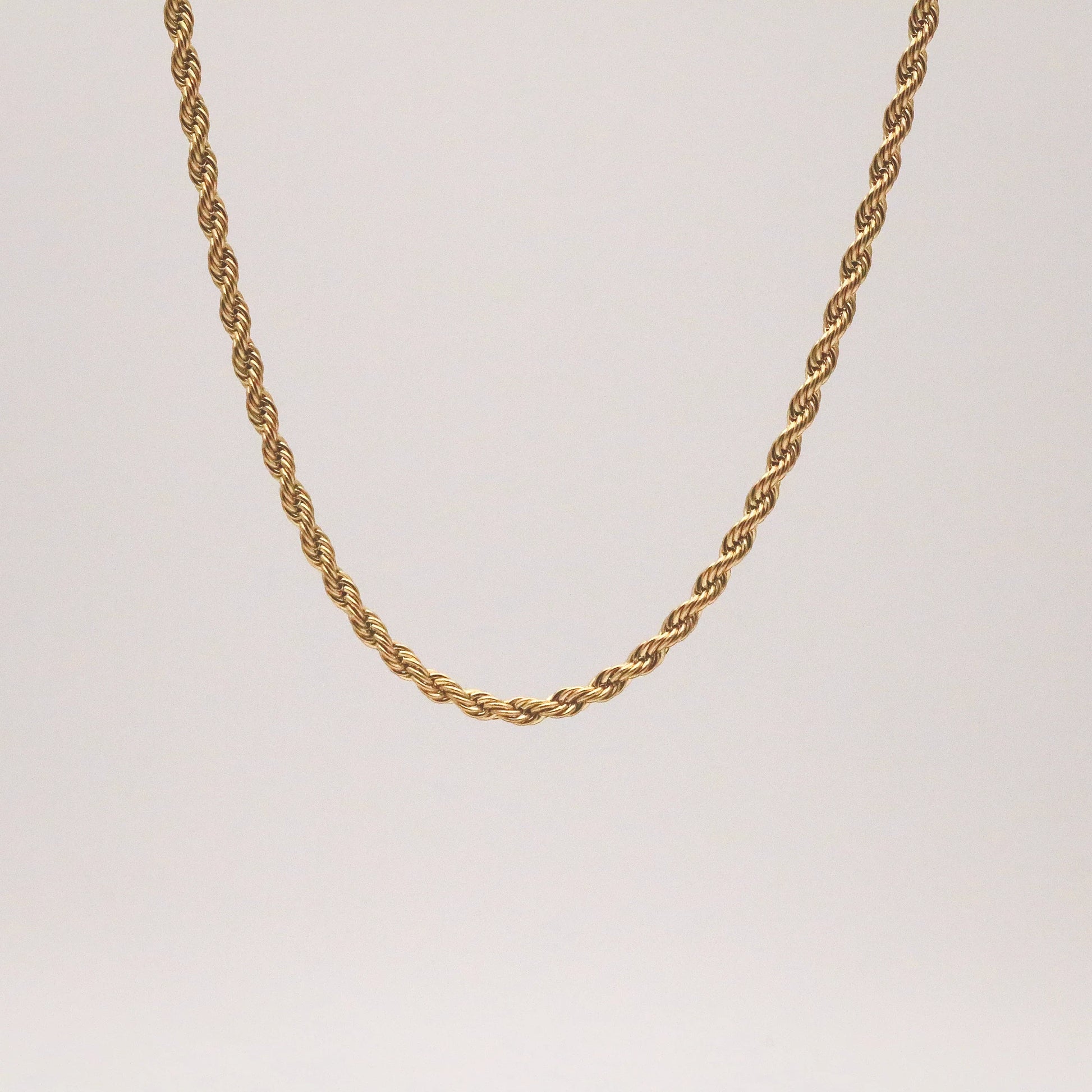 Meideya Jewelry - Gold rope necklace