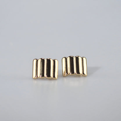 Waterproof Gold Hoop Earrings for Women, 18k gold-plated stainless steel