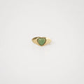 Jade Heart Ring