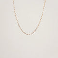 Waterproof Paperclip Chain Necklace – Gold Stainless Steel